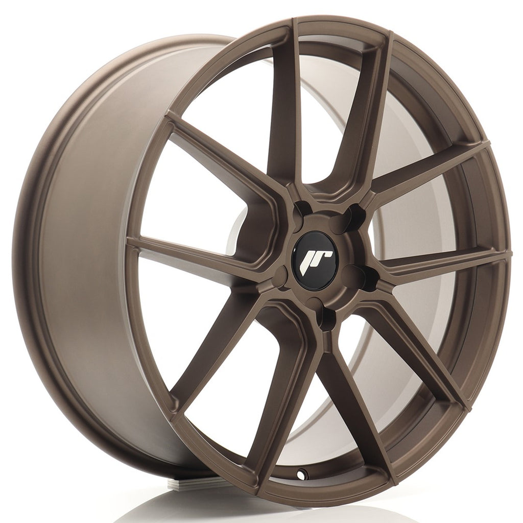 Cerchio in Lega JAPAN RACING JR30 20x8 ET20-40 5H con foratura su misura Matt Bronze
