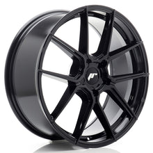 Load image into Gallery viewer, Cerchio in Lega JAPAN RACING JR30 20x8,5 ET20-45 5H con foratura su misura Gloss Black