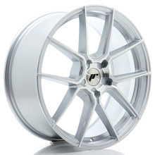 Carica l&#39;immagine nel visualizzatore di Gallery, Cerchio in Lega JAPAN RACING JR30 20x8.5 ET20-45 5H con foratura su misura Silver Machined Face