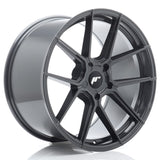 Cerchio in Lega JAPAN RACING JR30 20x9.5 ET22-40 5H con foratura su misura Hyper Gray