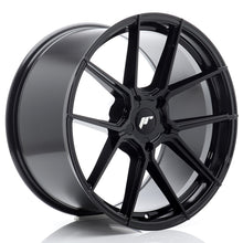 Carica l&#39;immagine nel visualizzatore di Gallery, Cerchio in Lega JAPAN RACING JR30 20x10 ET20-48 5H con foratura su misura Gloss Black