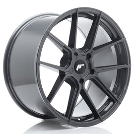 Cerchio in Lega JAPAN RACING JR30 20x10 ET20-48 5H con foratura su misura Hyper Gray