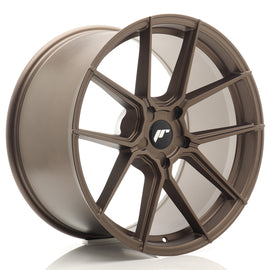 Cerchio in Lega JAPAN RACING JR30 20x10 ET20-48 5H con foratura su misura Matt Bronze