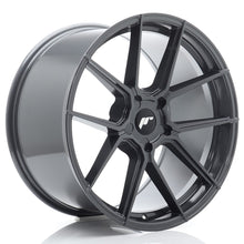 Carica l&#39;immagine nel visualizzatore di Gallery, Cerchio in Lega JAPAN RACING JR30 20x10.5 ET15-45 5H con foratura su misura Hyper Gray