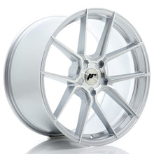Carica l&#39;immagine nel visualizzatore di Gallery, Cerchio in Lega JAPAN RACING JR30 20x10.5 ET15-45 5H con foratura su misura Silver Machined Face