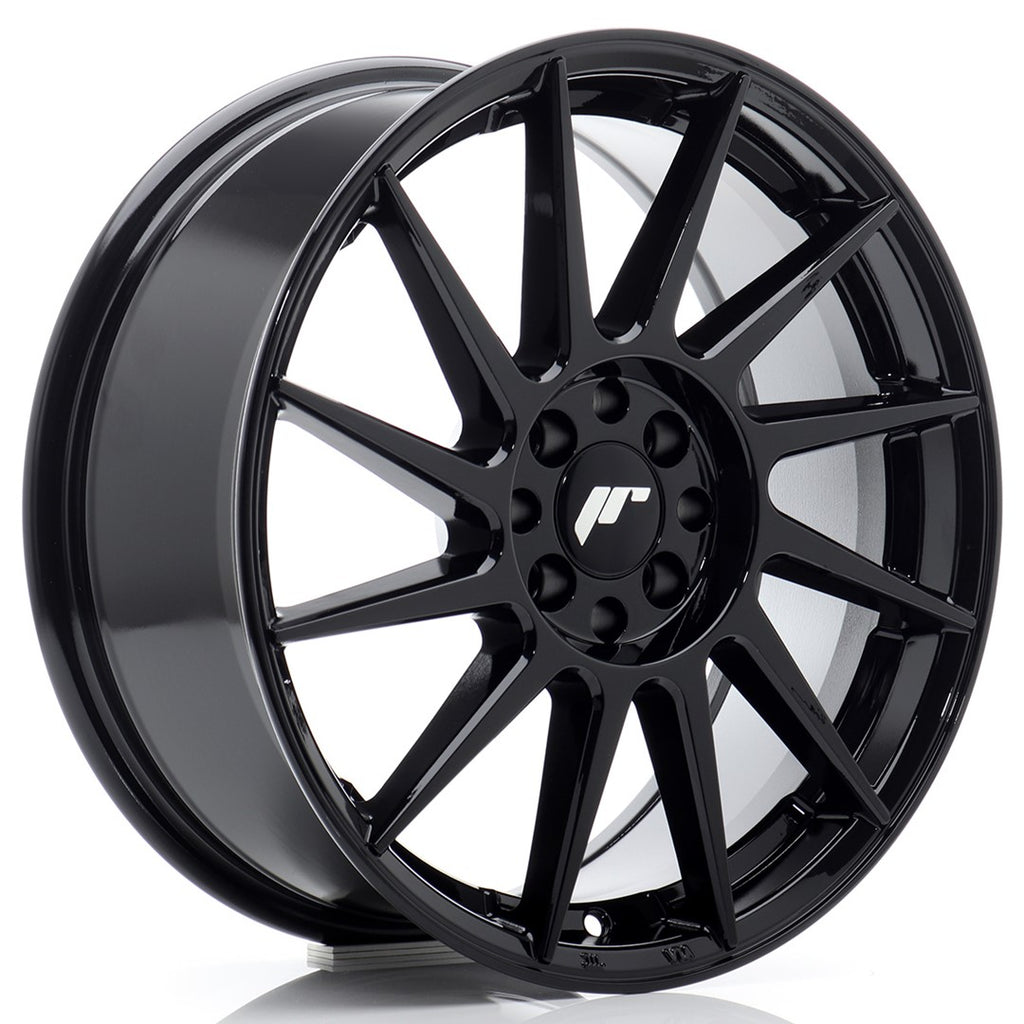 Cerchio in Lega JAPAN RACING JR22 17x7 ET40 4x100/114 Gloss Black