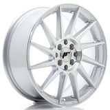 Cerchio in Lega JAPAN RACING JR22 17x7 ET40 4x100/114 Silver Machined Face