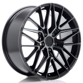Cerchio in Lega JAPAN RACING JR38 18x8 ET42 5x112 Black Machined w/ Tinted Face