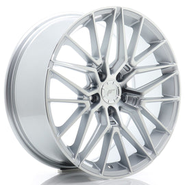 Cerchio in Lega JAPAN RACING JR38 18x8 ET42 5x112 Silver Machined Face
