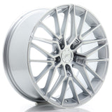 Cerchio in Lega JAPAN RACING JR38 18x8 ET42 5x112 Silver Machined Face