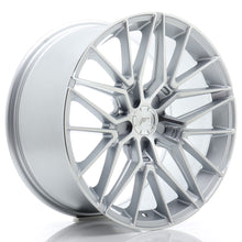Carica l&#39;immagine nel visualizzatore di Gallery, Cerchio in Lega JAPAN RACING JR38 18x9 ET20-45 5H con foratura su misura Silver Machined Face