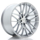 Cerchio in Lega JAPAN RACING JR38 18x9 ET20-45 5H con foratura su misura Silver Machined Face