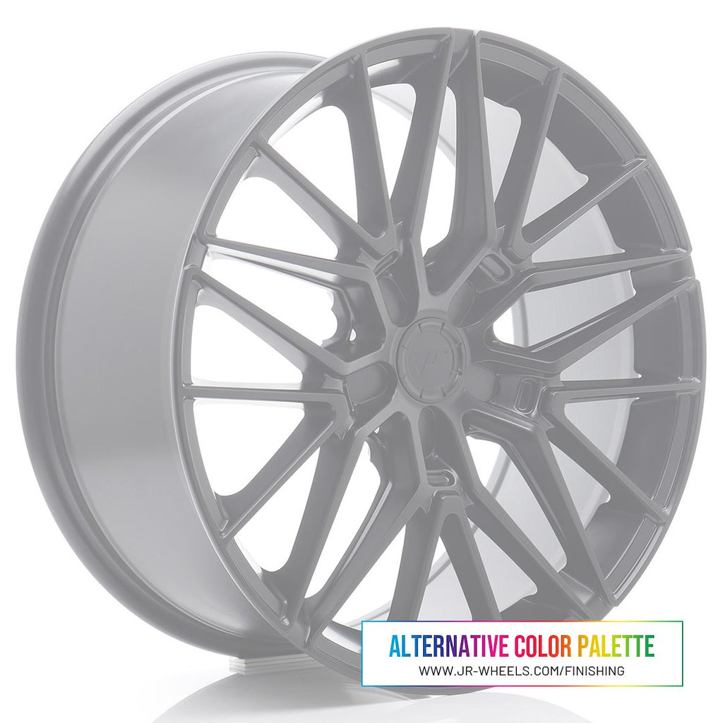 Cerchio in Lega JAPAN RACING JR38 19x8.5 ET20-45 5H con foratura su misura Custom Finish