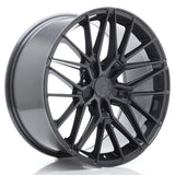 Cerchio in Lega JAPAN RACING JR38 19x9 ET20-40 5H con foratura su misura Hyper Gray