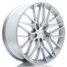 Load image into Gallery viewer, Cerchio in Lega JAPAN RACING JR38 20x8 ET20-40 5H con foratura su misura Silver Machined Face
