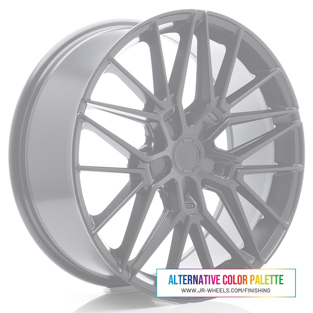 Cerchio in Lega JAPAN RACING JR38 20x8 ET20-40 5H con foratura su misura Custom Finish