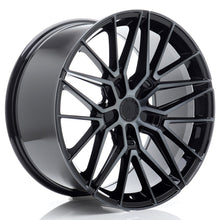 Load image into Gallery viewer, Cerchio in Lega JAPAN RACING JR38 20x9,5 ET22-40 5H con foratura su misura Black Machined w/ Tinted Face