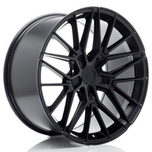 Load image into Gallery viewer, Cerchio in Lega JAPAN RACING JR38 20x10 ET20-48 5H con foratura su misura Matt Black