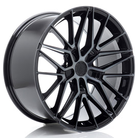 Cerchio in Lega JAPAN RACING JR38 20x10 ET35 5x120 Black Machined
