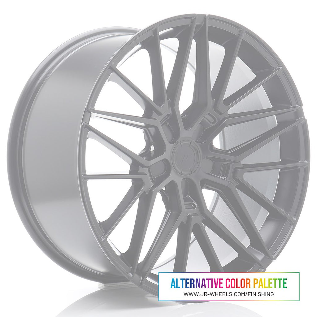 Cerchio in Lega JAPAN RACING JR38 20x10 ET20-48 5H con foratura su misura Custom Finish
