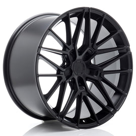 Cerchio in Lega JAPAN RACING JR38 20x10.5 ET15-45 5H con foratura su misura Matt Black