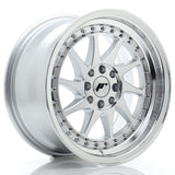 Cerchio in Lega JAPAN RACING JR26 16x8 ET25 4x100/108 Silver Machined Face