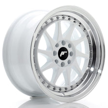 Carica l&#39;immagine nel visualizzatore di Gallery, Cerchio in Lega JAPAN RACING JR26 16x8 ET25 4x100/108 White w/ Machined Lip