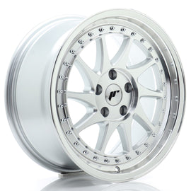 Cerchio in Lega JAPAN RACING JR26 17x8 ET35 5x112 Silver Machined Face