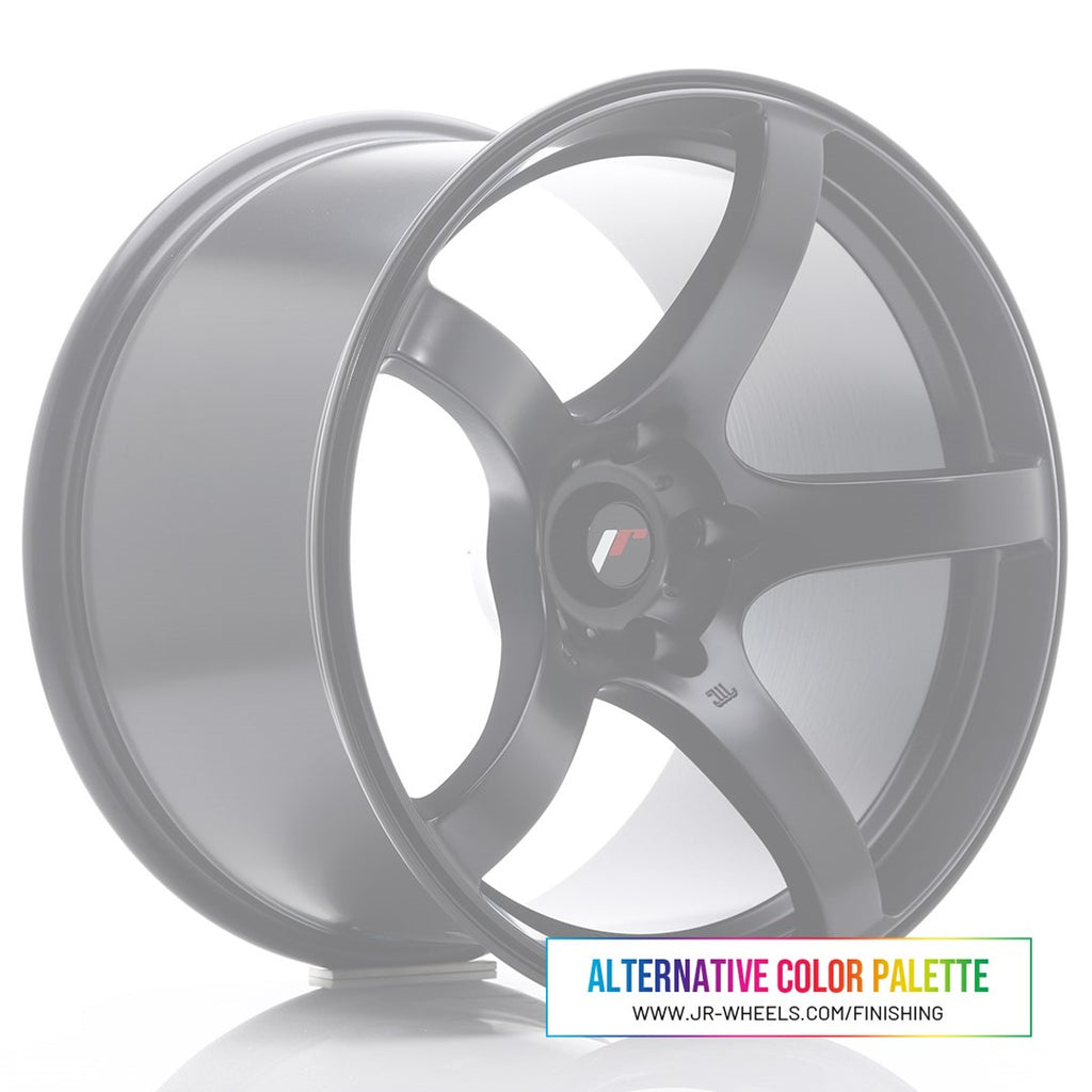 Cerchio in Lega JAPAN RACING JR32 18x10,5 ET22 5H con foratura su misura Custom Finish