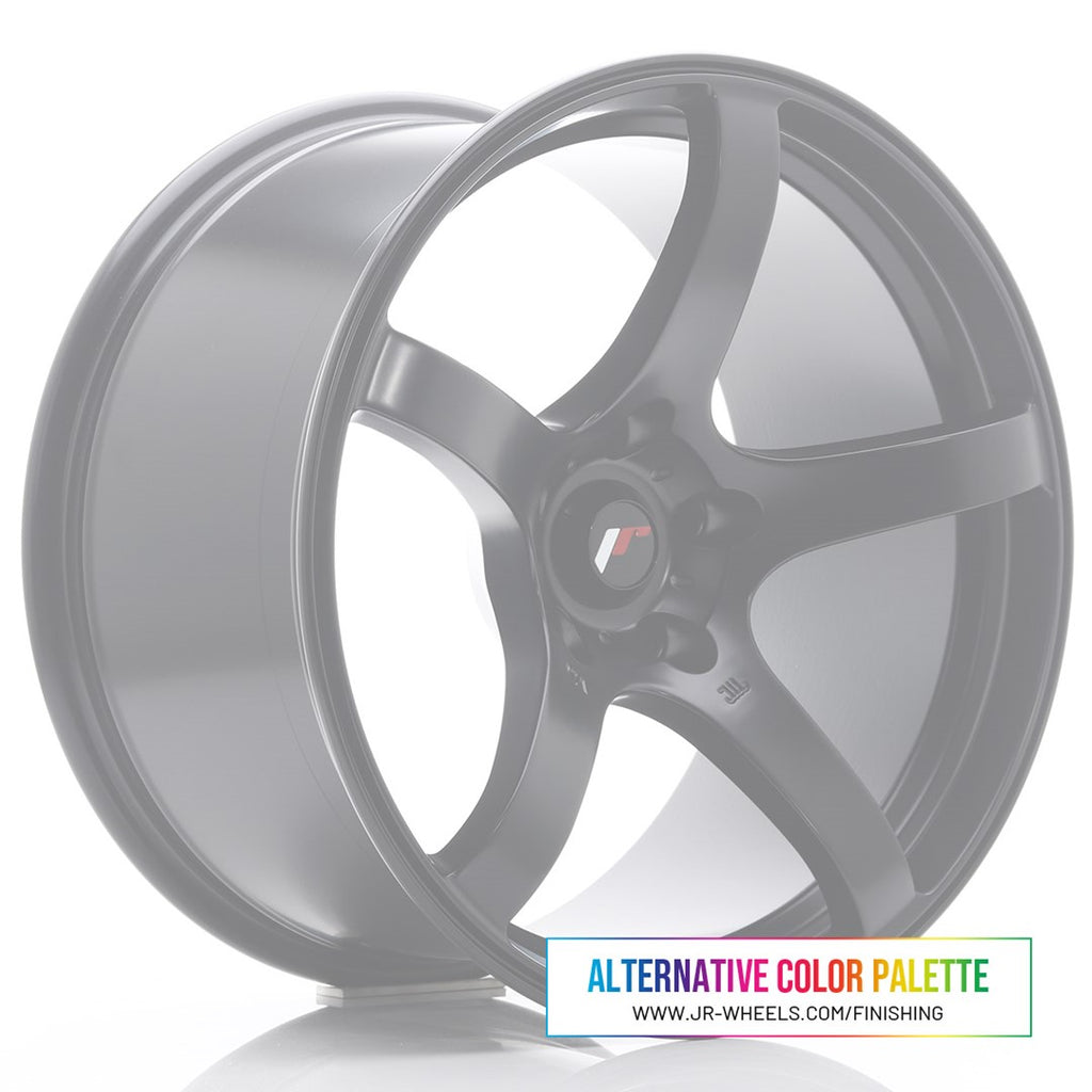 Cerchio in Lega JAPAN RACING JR32 18x9,5 ET18 5H con foratura su misura Custom Finish