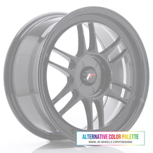 Load image into Gallery viewer, Cerchio in Lega JAPAN RACING JR7 17x8 ET35 5H con foratura su misura Custom Finish