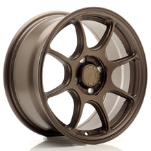 Carica l&#39;immagine nel visualizzatore di Gallery, Cerchio in Lega JAPAN RACING SL04 Flow Formed 15x7 ET38 4x100 Matt Bronze