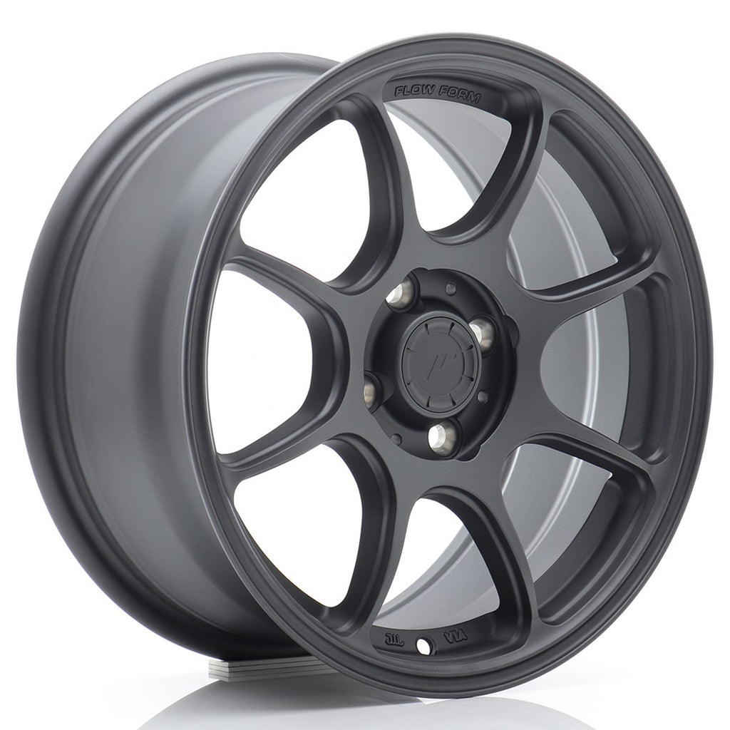 Cerchio in Lega JAPAN RACING SL04 Flow Formed 15x7 ET38 4x100 Matt Gun Metal