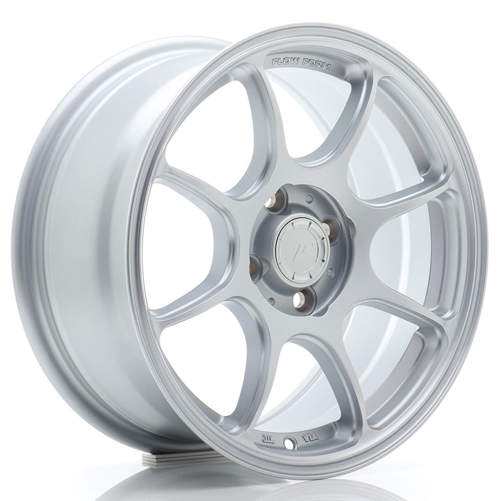 Cerchio in Lega JAPAN RACING SL04 15x7 ET38 4x100 Matt Silver