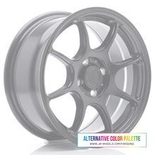 Load image into Gallery viewer, Cerchio in Lega JAPAN RACING SL04 15x8 ET25-38 4H con foratura su misura Custom Finish