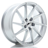 Cerchio in Lega JAPAN RACING JR36 18x8 ET45 5x112 Silver Machined Face