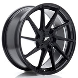 Cerchio in Lega JAPAN RACING JR36 19x8 ET20-40 5H con foratura su misura Gloss Black