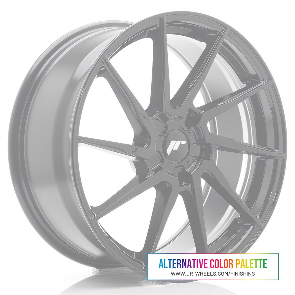 Cerchio in Lega JAPAN RACING JR36 19x8.5 ET20-45 5H con foratura su misura Custom Finish