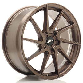 Cerchio in Lega JAPAN RACING JR36 19x8.5 ET20-45 5H con foratura su misura Matt Bronze