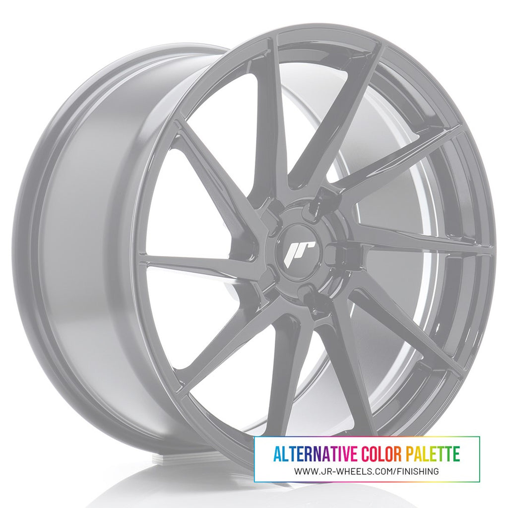 Cerchio in Lega JAPAN RACING JR36 19x9 ET20-40 5H con foratura su misura Custom Finish