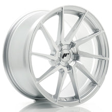 Carica l&#39;immagine nel visualizzatore di Gallery, Cerchio in Lega JAPAN RACING JR36 19x9 ET20-40 5H con foratura su misura Silver Machined Face