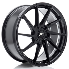 Cerchio in Lega JAPAN RACING JR36 20x8.5 ET20-45 5H con foratura su misura Gloss Black