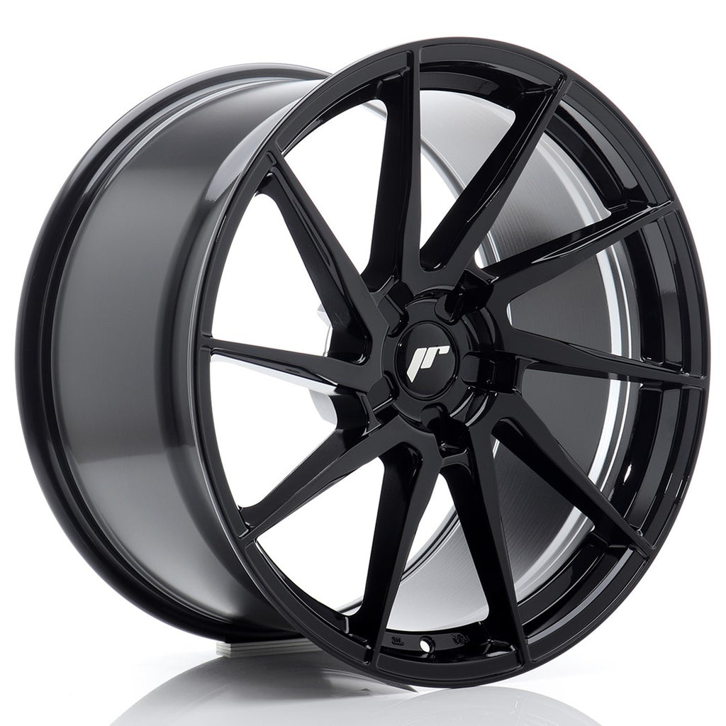 Cerchio in Lega JAPAN RACING JR36 20x9,5 ET20-40 5H con foratura su misura Gloss Black
