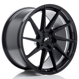 Cerchio in Lega JAPAN RACING JR36 20x10,5 ET15-50 5H con foratura su misura Gloss Black