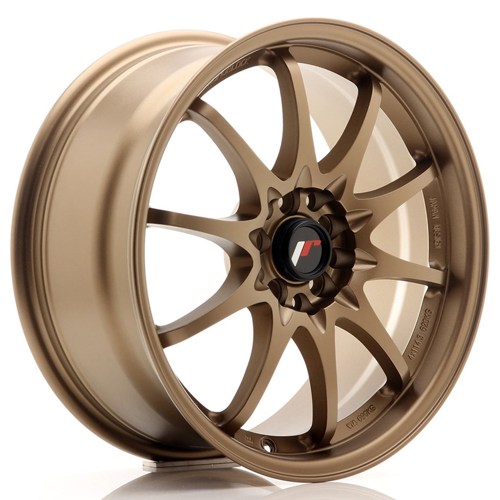 Cerchio in Lega JAPAN RACING JR5 17x7.5 ET35 5x108/112 Dark Anodized