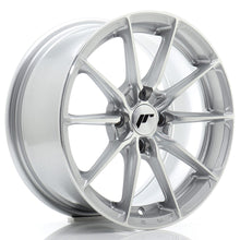 Carica l&#39;immagine nel visualizzatore di Gallery, Cerchio in Lega JAPAN RACING JR37 15x7 ET38 4x100 Silver Machined Face