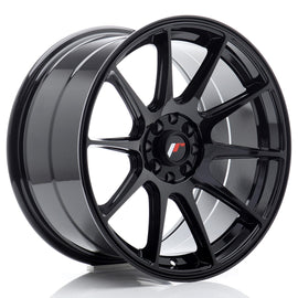 Cerchio in Lega JAPAN RACING JR11 17x9 ET25 4x100/108 Gloss Black