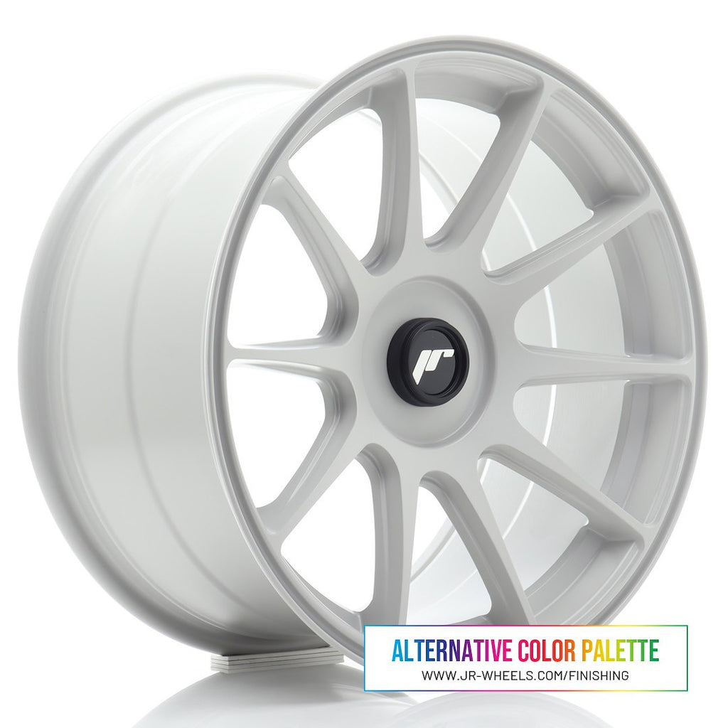 Cerchio in Lega JAPAN RACING JR11 18x10.5 ET0-25 con foratura su misura Custom Finish