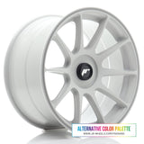 Cerchio in Lega JAPAN RACING JR11 18x10.5 ET0-25 con foratura su misura Custom Finish
