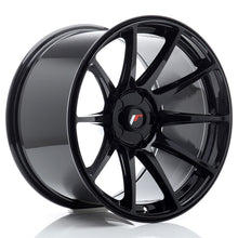Load image into Gallery viewer, Cerchio in Lega JAPAN RACING JR11 18x10,5 ET0-25 con foratura su misura Gloss Black
